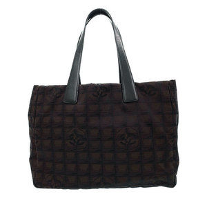 Chanel Line Nylon Tote Bag